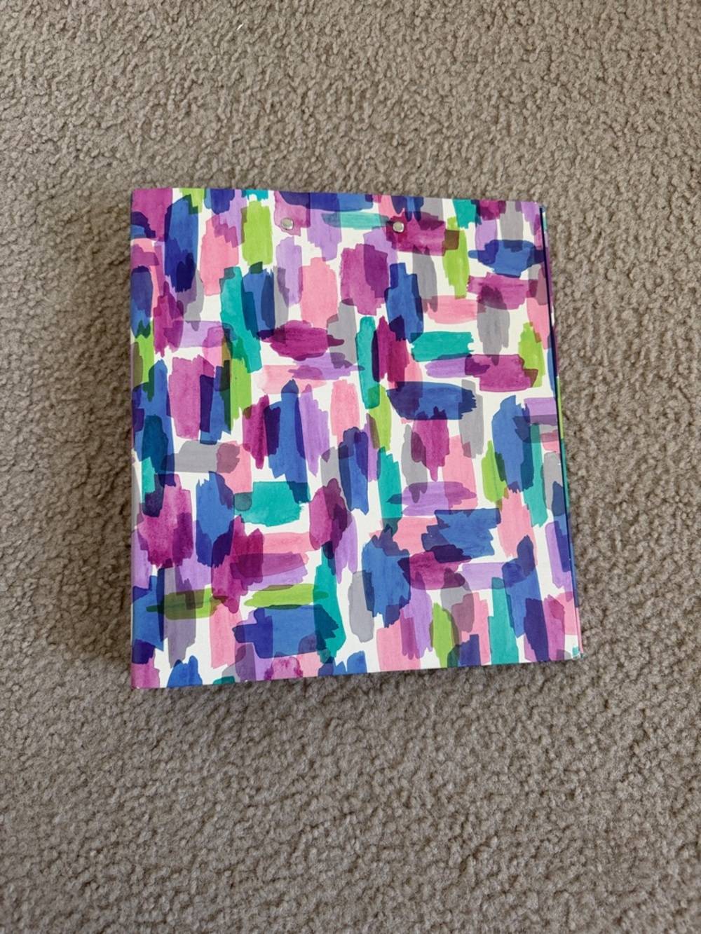 Green room Binder with clipboard